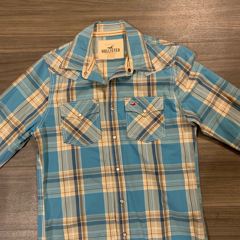 Hollister men’s casual button down size medium